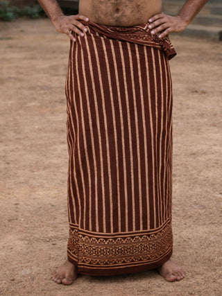 Dhara Stripe Dhoti