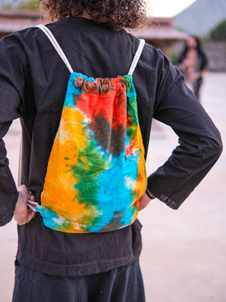 Tie-dye Drawstring Bag