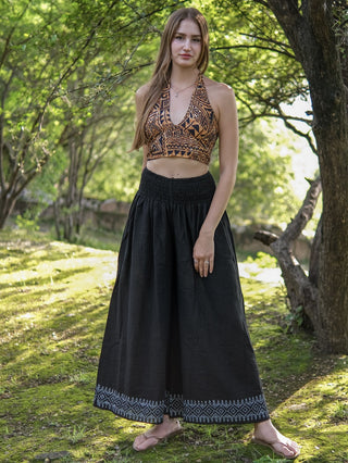 Tribal Bloom Boho Top