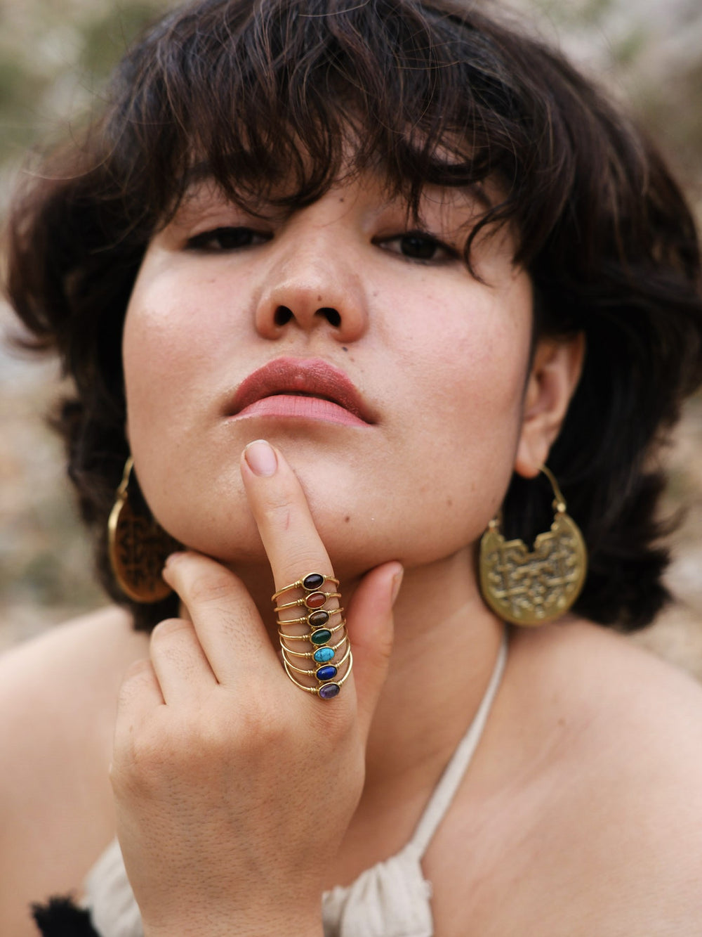 Chakra Stone Ring