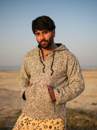 Kiaan Knitted Boho Hoodie