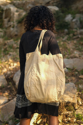 Loose Cotton Canvas Tote Bag