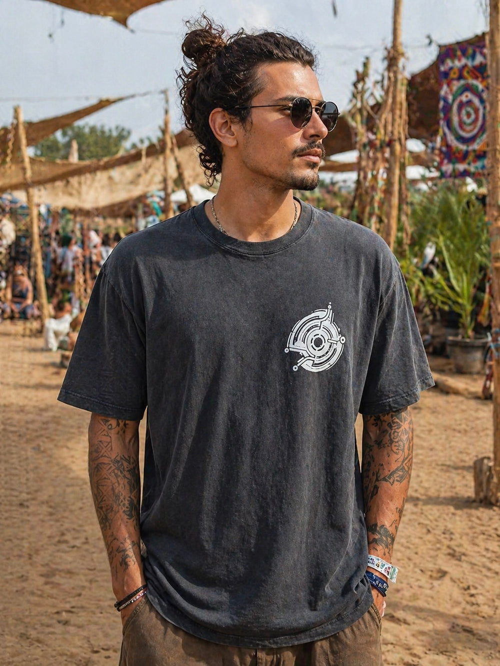 Circuit Pulse Oversized Tee