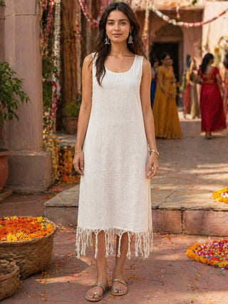 Maati Fringe Dress