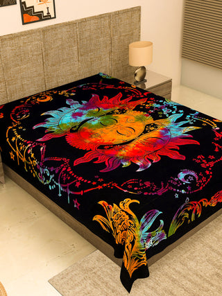 Sun & moon Bed sheet