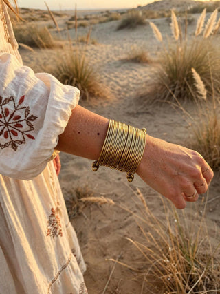 Coil Cuff Bracelet