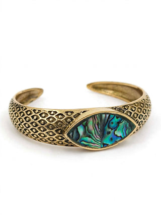 Neelma – Abalone Shell Statement Cuff