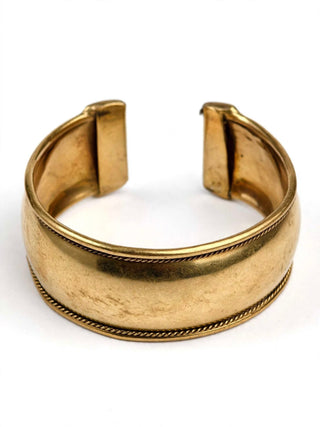 Zarrin – Antique Gold Cuff Bracelet