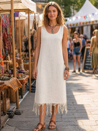 Maati Fringe Dress
