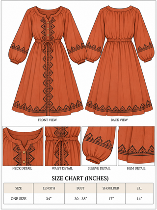 Gerua Dress