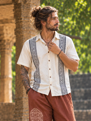 Gambheera Shirt Half-sleeve