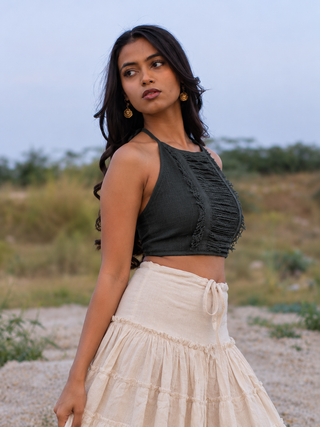 Elowen Halter Crop Top