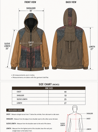 Achada Patchwork Utility Jacket