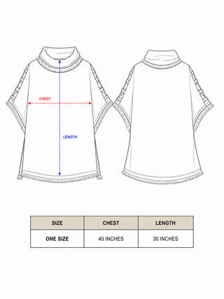 Kailash Loom Poncho