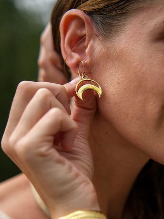 Crescent Moon Earrings