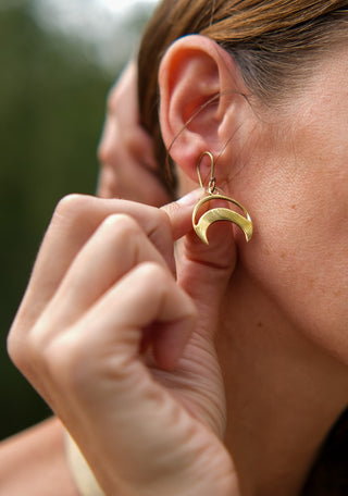 Crescent Moon Earrings