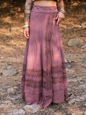 Althea Wrap Skirt - Crystal Heal
