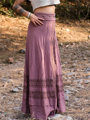 Althea Wrap Skirt - Crystal Heal