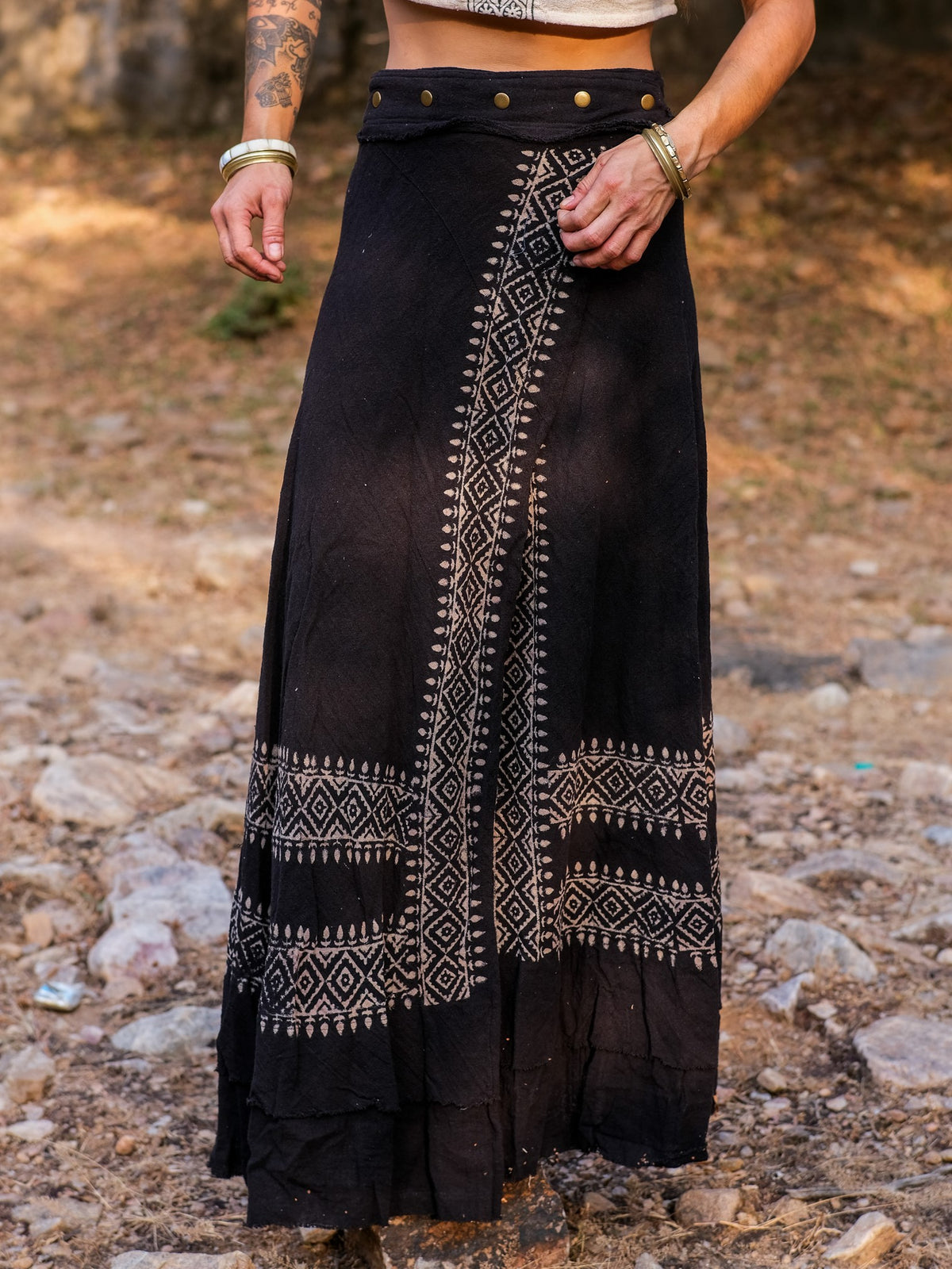 Althea Wrap Skirt - Crystal Heal