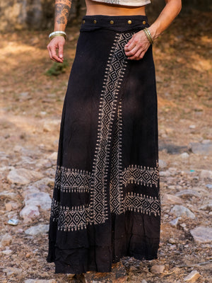 Althea Wrap Skirt - Crystal Heal