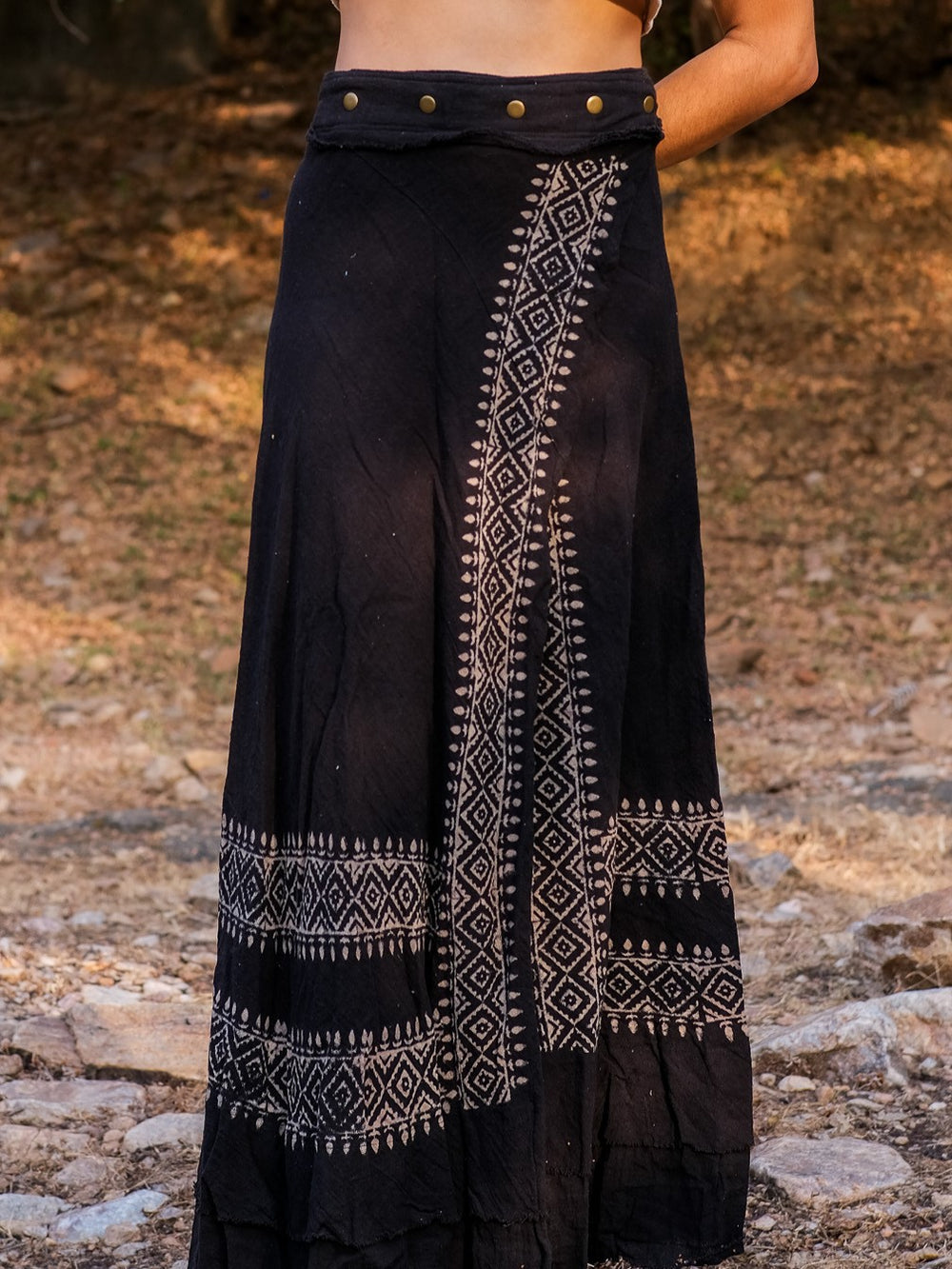 Althea Wrap Skirt - Crystal Heal
