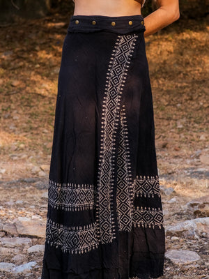 Althea Wrap Skirt - Crystal Heal