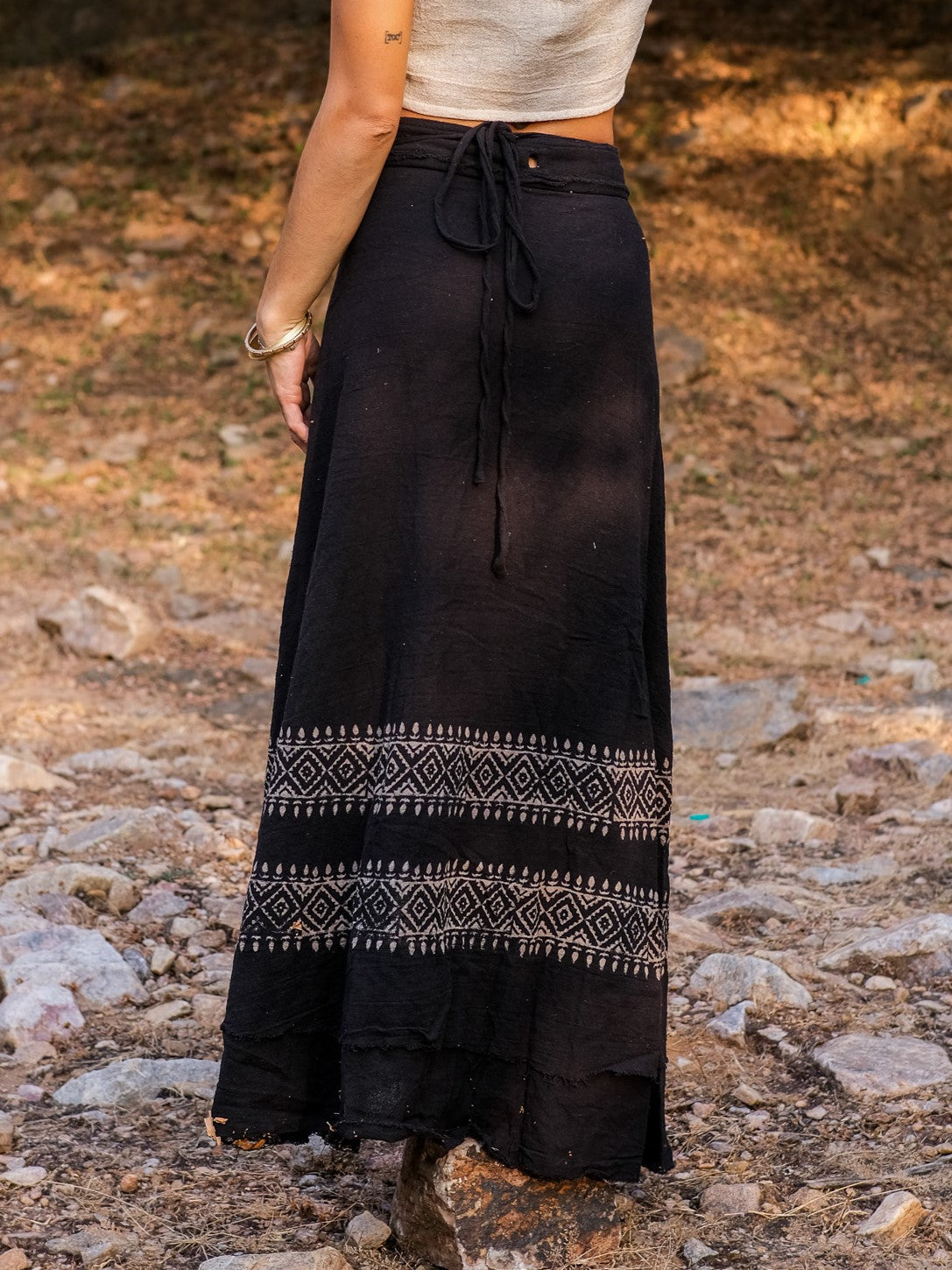 Althea Wrap Skirt - Crystal Heal