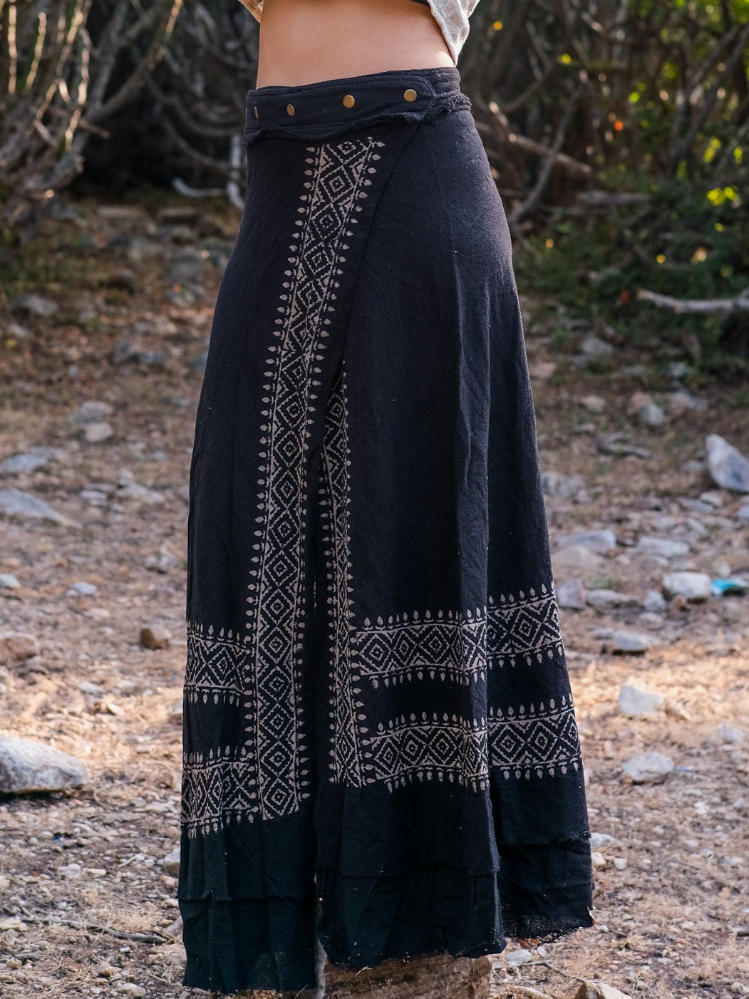 Althea Wrap Skirt - Crystal Heal