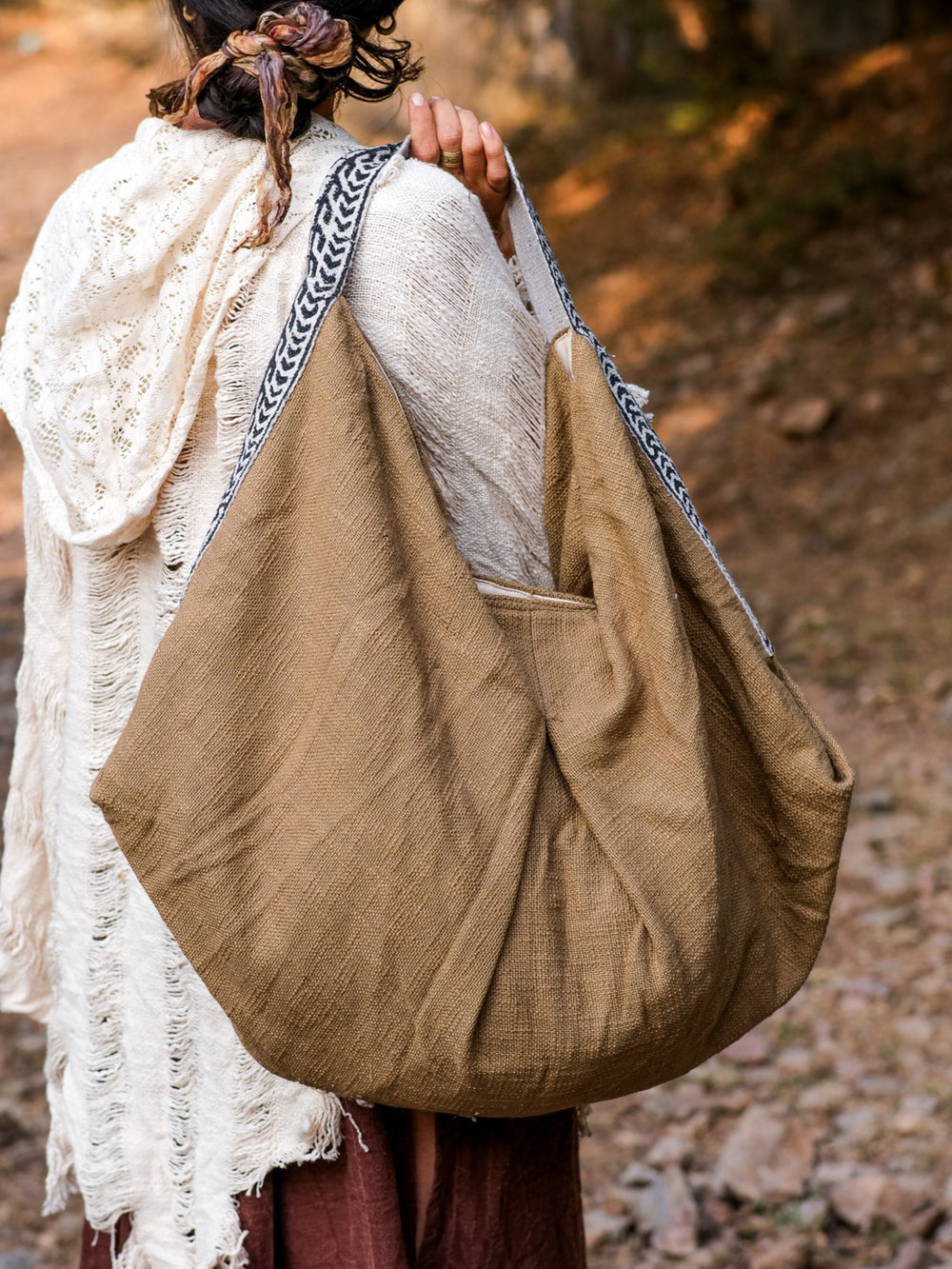 Casa Bag -Lightweight Boho Knitted Tote