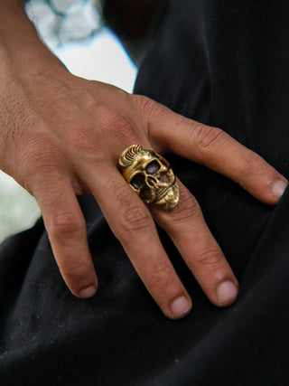 Moksha Skull Ring