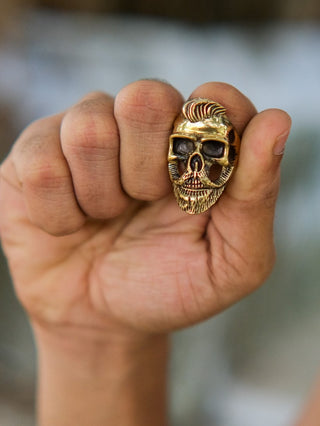 Moksha Skull Ring