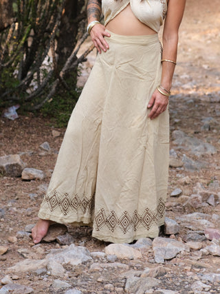 Tashi Long Wrap Skirt