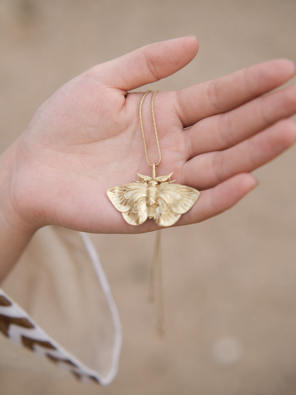 Moth Necklace