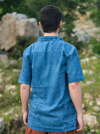 Praketa Shirt Handblock Printed - Boho Shirt