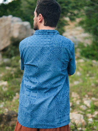 Praketa Shirt Handblock Printed - Boho Shirt