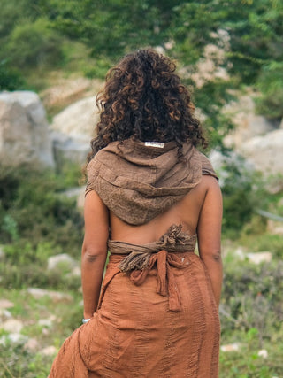 Daisy Hoodie Shawl