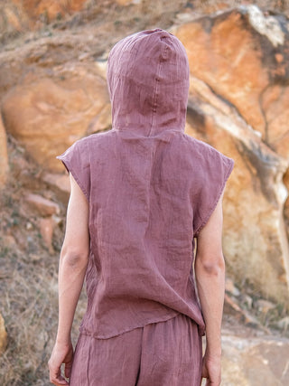 Divyam Sleeveless Hoodie