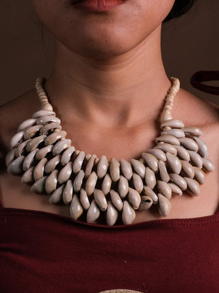 Ujjain  shell Necklace