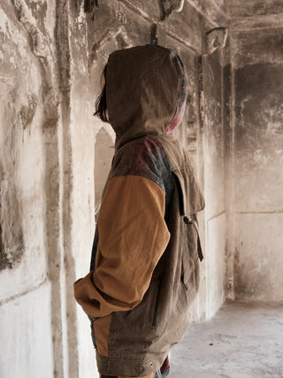Achada Patchwork Utility Jacket
