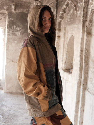 Achada Patchwork Utility Jacket