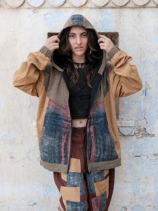 Achada Patchwork Utility Jacket