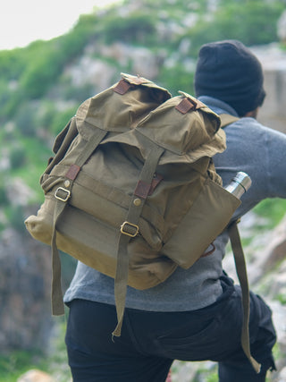 Retro Travel Backpack