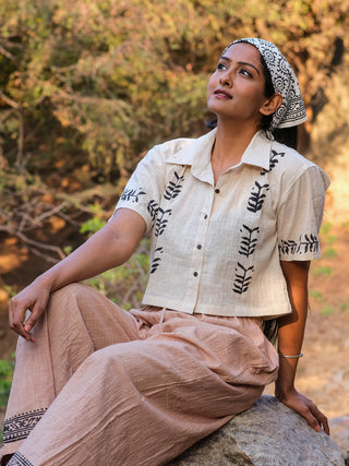 Saranga Crop Shirt