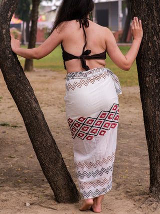 Tribal sarong wrap
