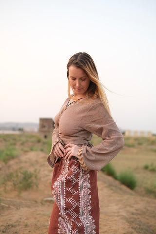 Neet Wrap Top