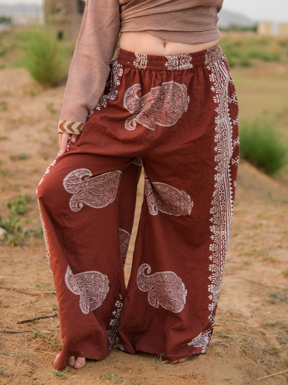 Paisley Palazzo Pants