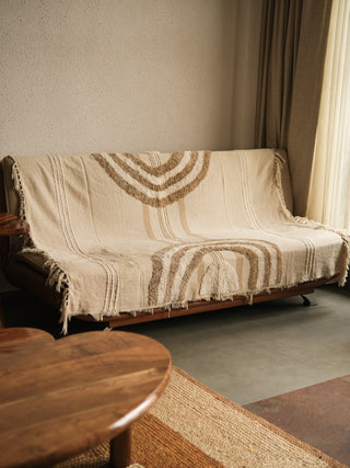 Vyoma  Textured Sofa Throw