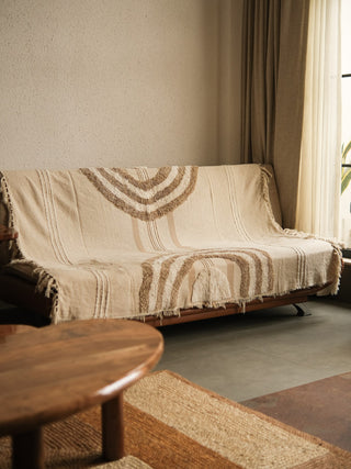 Vyoma  Textured Sofa Throw