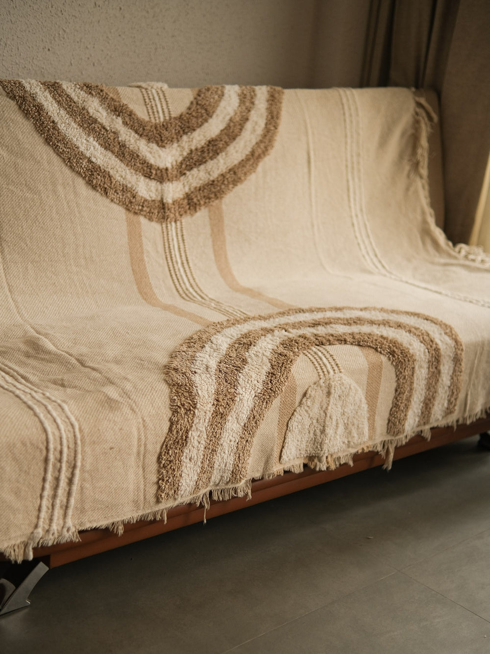 Vyoma  Textured Sofa Throw