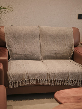 Anaya Handwoven Cotton Sofa Throw